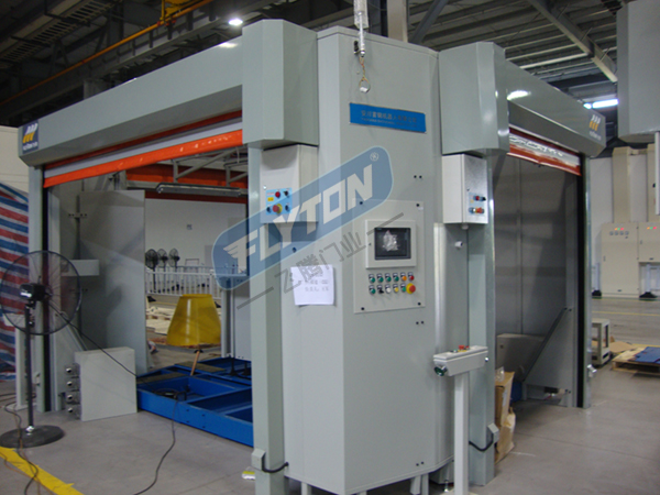 設備防護鋁合金快速卷簾門